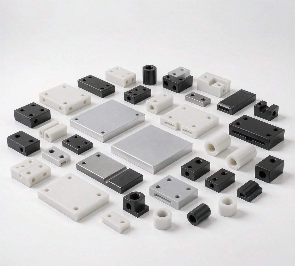 CNC machined engineering plastic parts