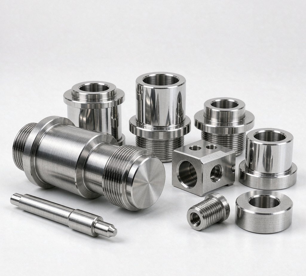 CNC machined stainless steel parts
