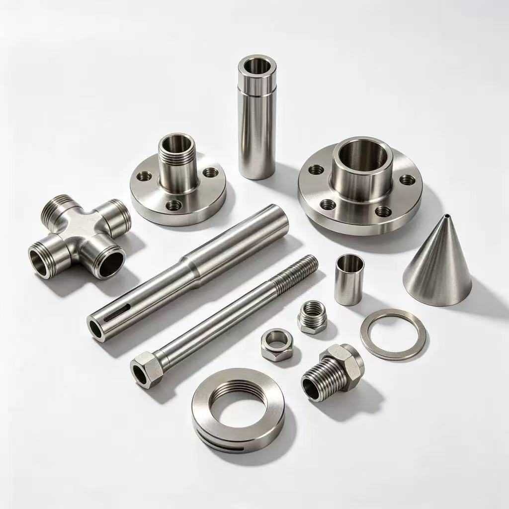 POM and PEEK CNC machined plastic parts — engineering plastics for medical and semiconductor use